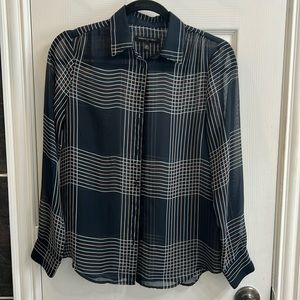 Banana Republic Sheer Blouse